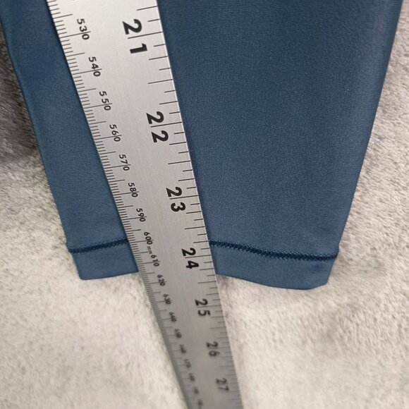 Womens Sweaty Betty Blue 7/8 High Waist Leggings Polyamide Elastane Size XS - Picture 8 of 10